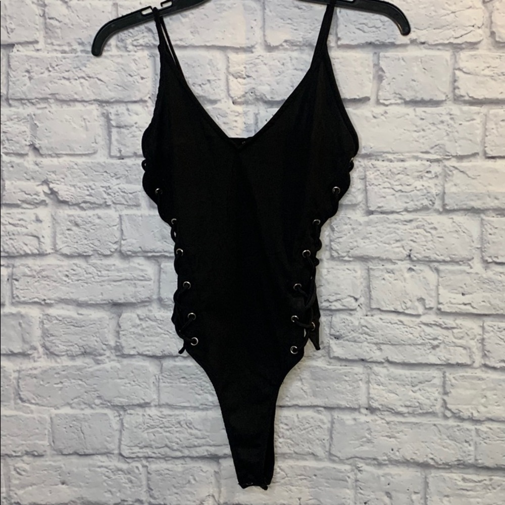 Black Forever 21 Bodysuit